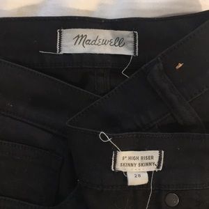 Madewell 9” High Riser Skinny Skinny Jeans